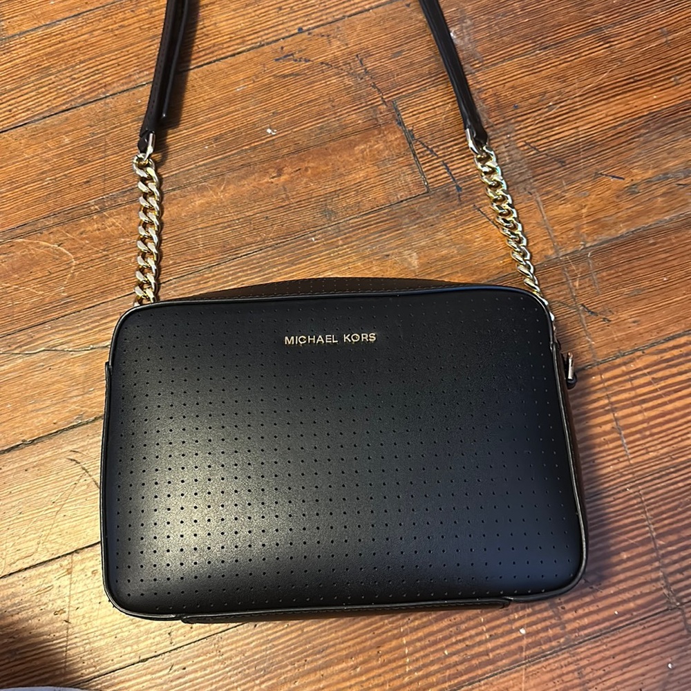 Michael Kors black shoulder bag